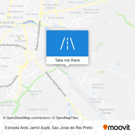 Estrada Anis Jamil Auyb map