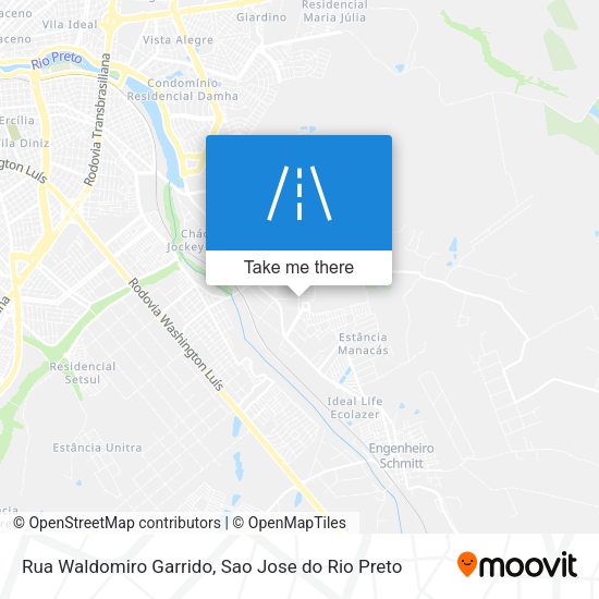 Rua Waldomiro Garrido map