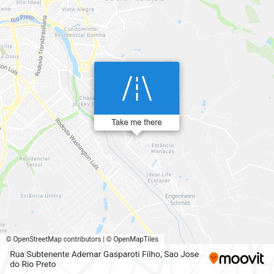 Rua Subtenente Ademar Gasparoti Filho map