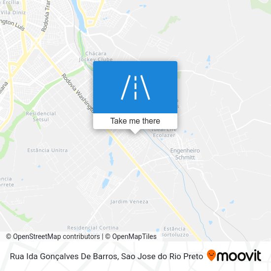 Rua Ida Gonçalves De Barros map
