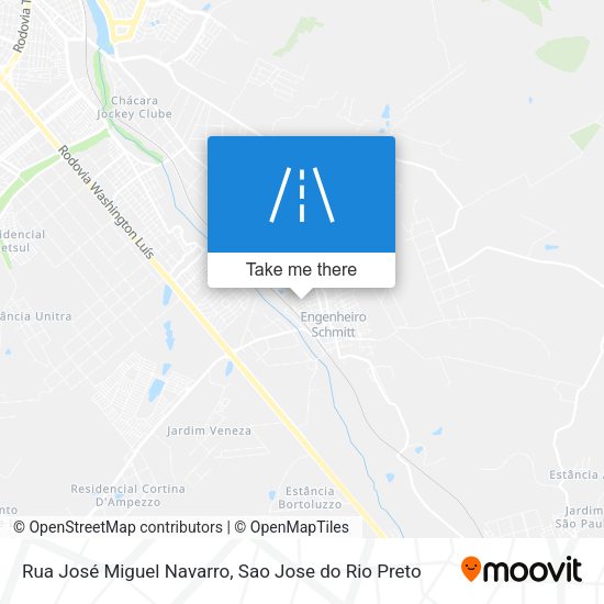 Rua José Miguel Navarro map