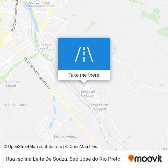 Rua Isolina Leite De Souza map