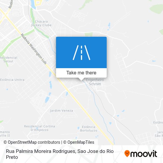 Rua Palmira Moreira Rodrigues map