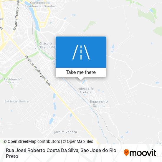 Rua José Roberto Costa Da Silva map