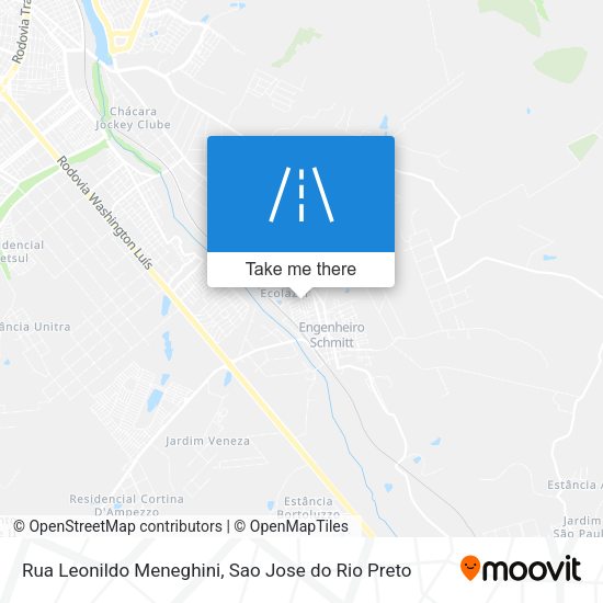 Rua Leonildo Meneghini map