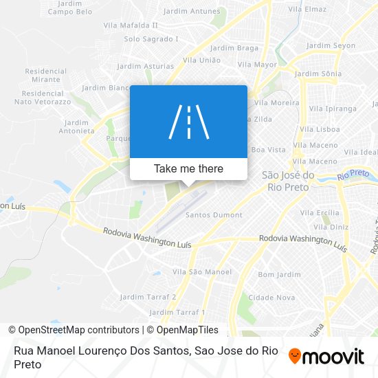Rua Manoel Lourenço Dos Santos map