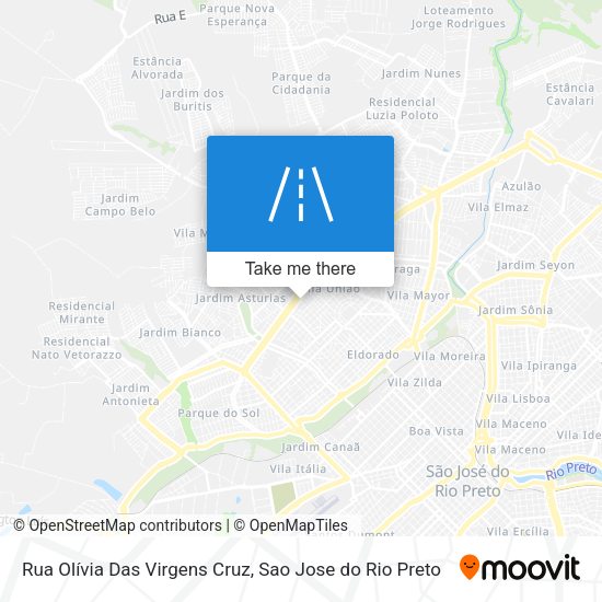 Rua Olívia Das Virgens Cruz map