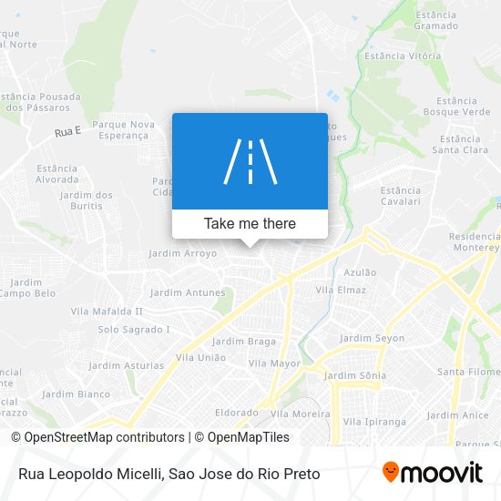 Rua Leopoldo Micelli map