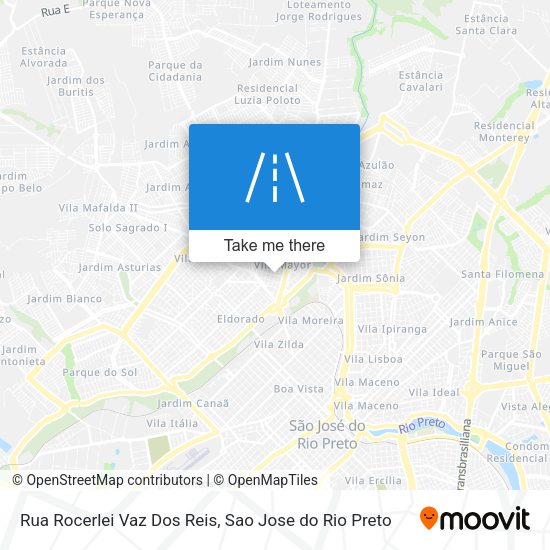 Rua Rocerlei Vaz Dos Reis map