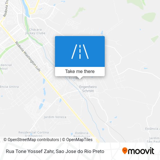 Rua Tone Yossef Zahr map