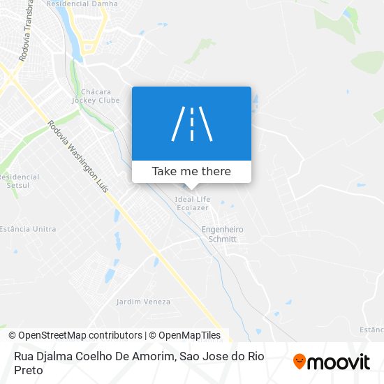 Rua Djalma Coelho De Amorim map