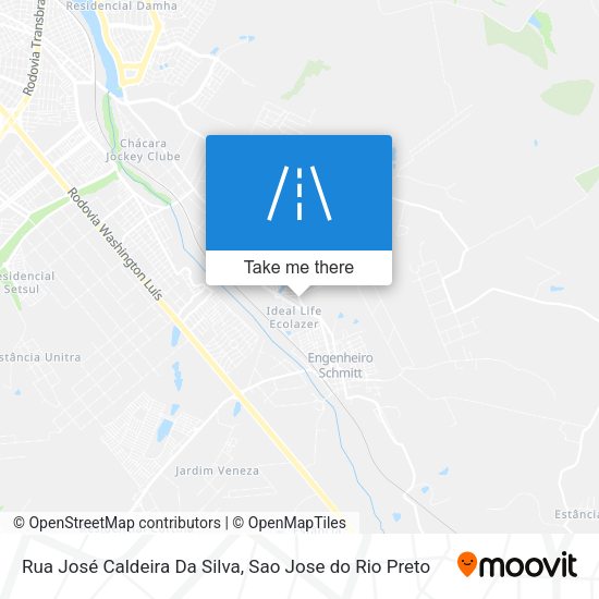 Rua José Caldeira Da Silva map