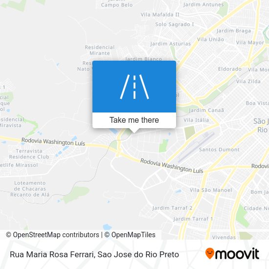 Rua Maria Rosa Ferrari map