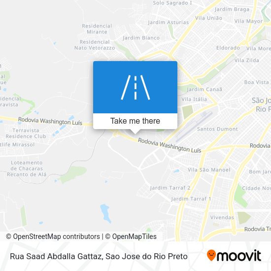 Rua Saad Abdalla Gattaz map