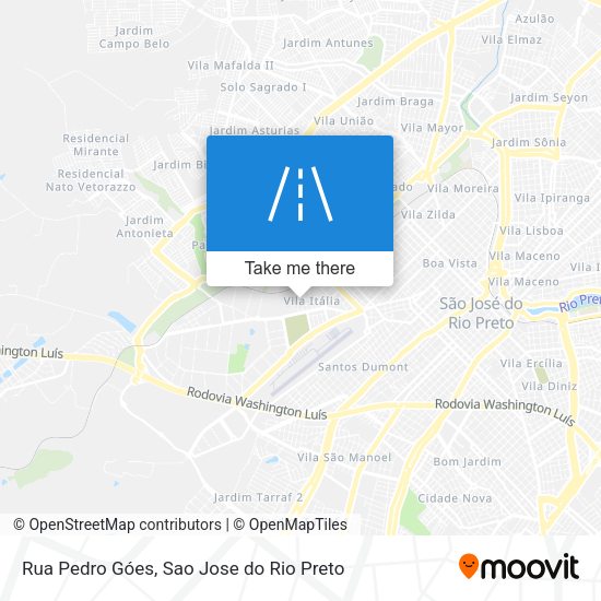 Rua Pedro Góes map