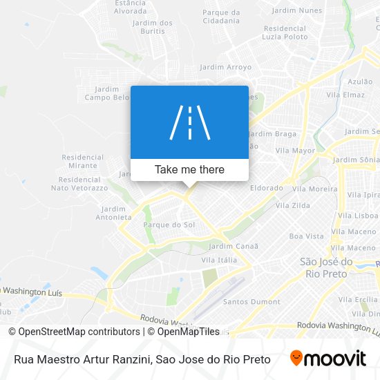 Rua Maestro Artur Ranzini map
