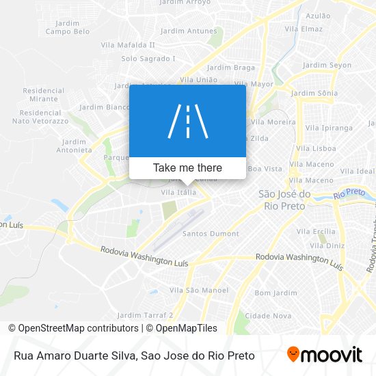 Rua Amaro Duarte Silva map
