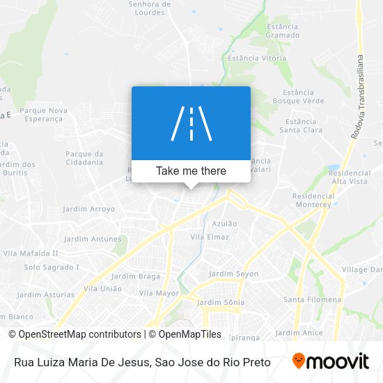 Rua Luiza Maria De Jesus map