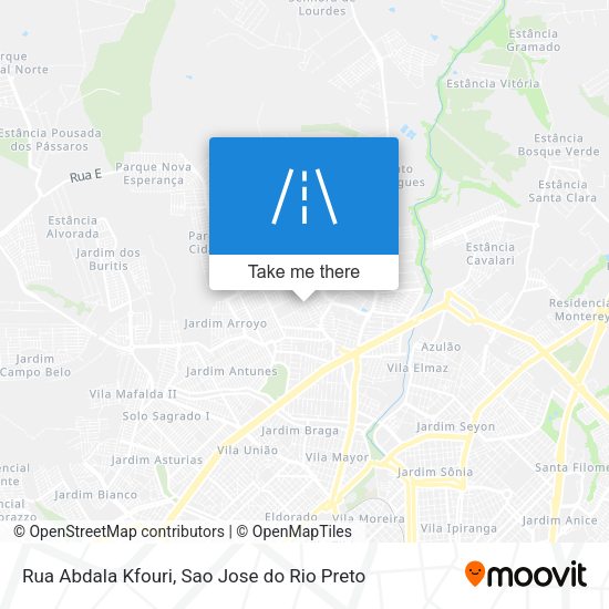 Rua Abdala Kfouri map