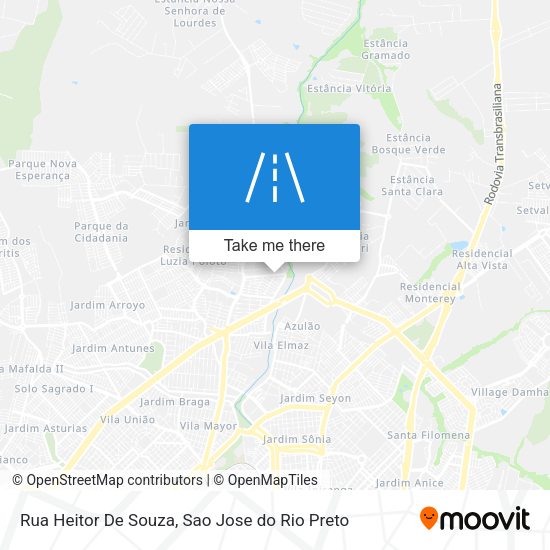 Rua Heitor De Souza map