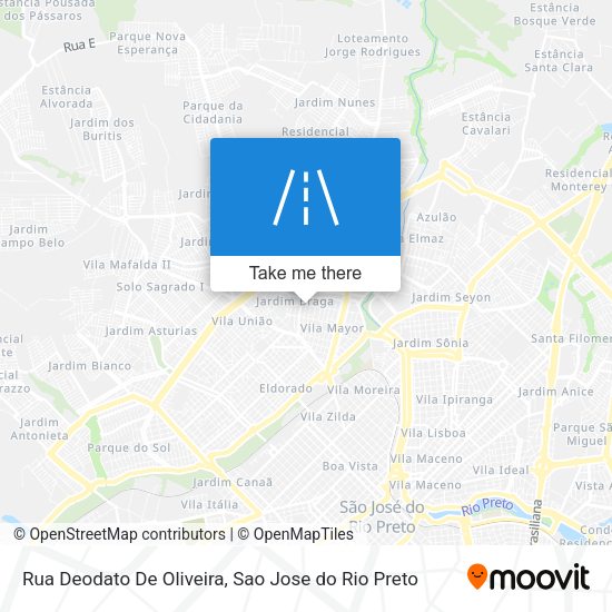 Rua Deodato De Oliveira map