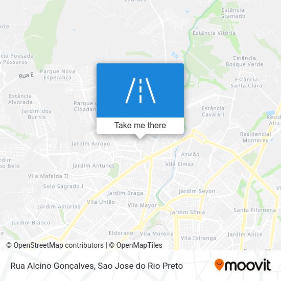 Rua Alcino Gonçalves map