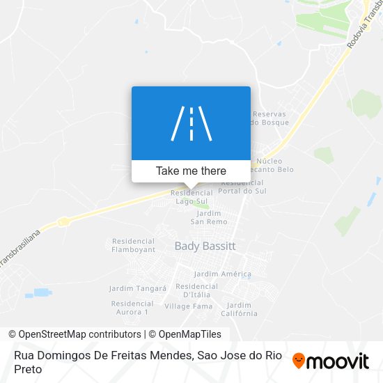 Rua Domingos De Freitas Mendes map