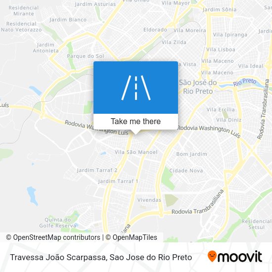 Travessa João Scarpassa map