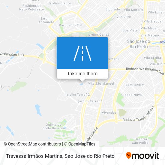 Travessa Irmãos Martins map