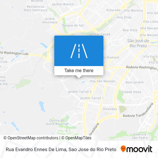 Rua Evandro Ennes De Lima map