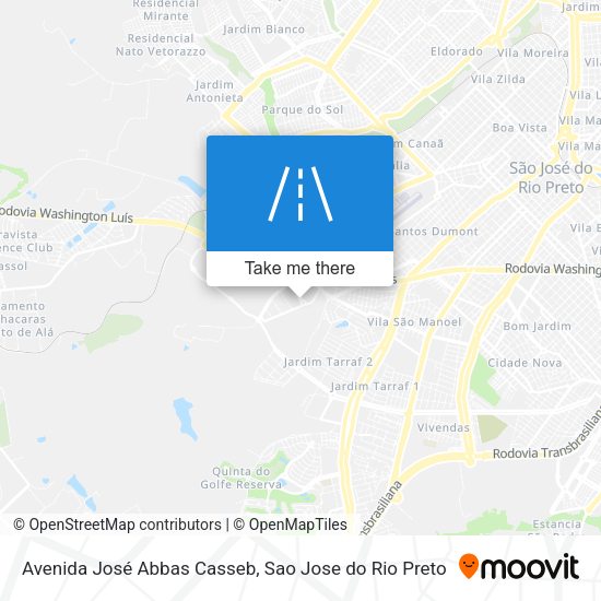 Avenida José Abbas Casseb map