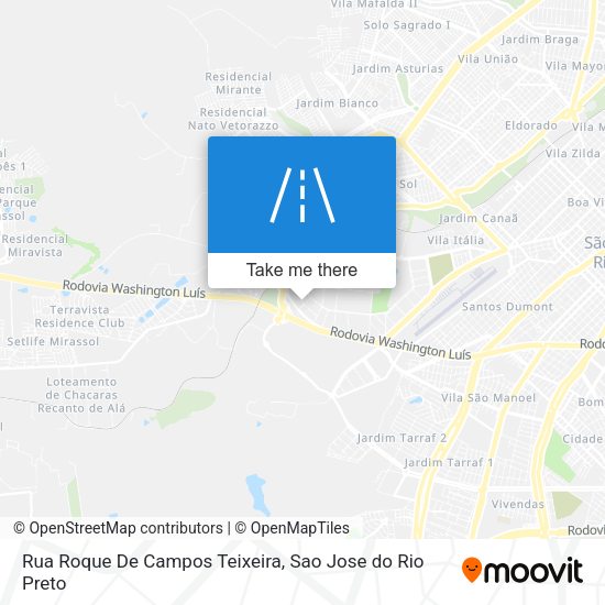 Rua Roque De Campos Teixeira map