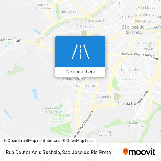 Rua Doutor Anis Buchala map