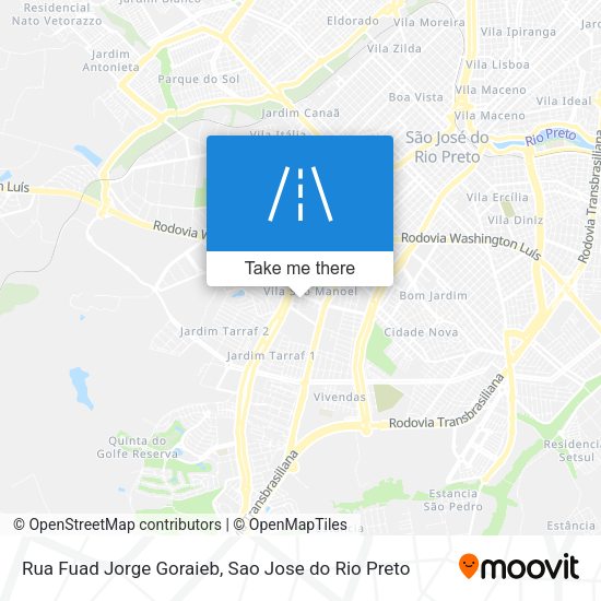 Rua Fuad Jorge Goraieb map