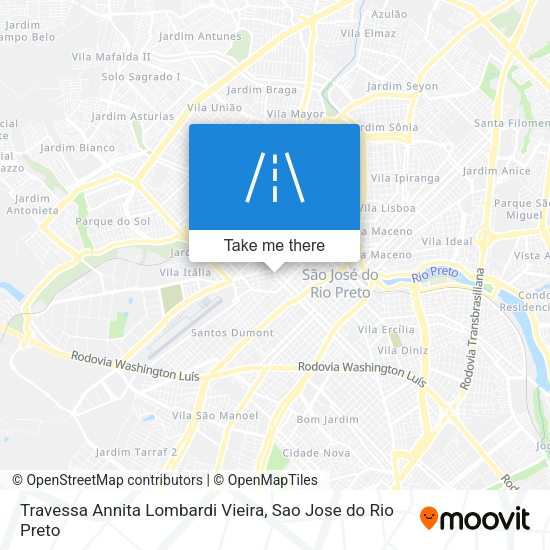 Travessa Annita Lombardi Vieira map