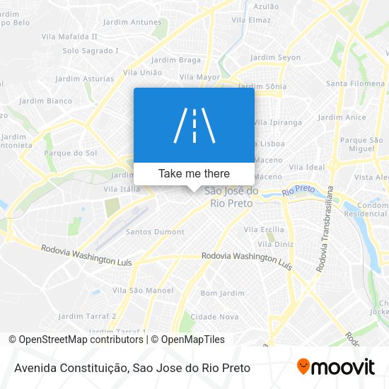 Avenida Constituição map