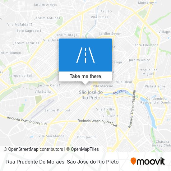 Rua Prudente De Moraes map