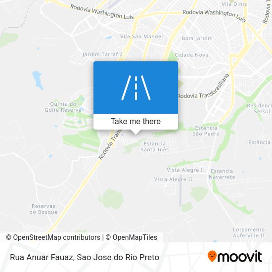 Rua Anuar Fauaz map
