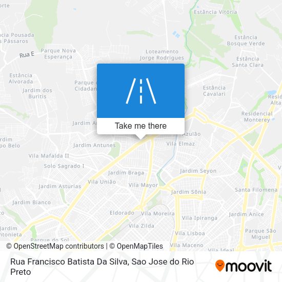 Rua Francisco Batista Da Silva map