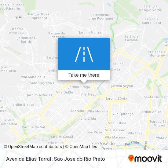 Avenida Elias Tarraf map