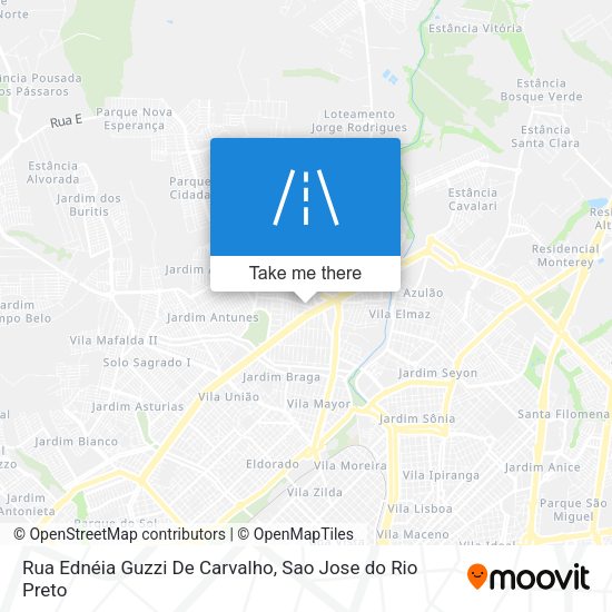 Rua Ednéia Guzzi De Carvalho map