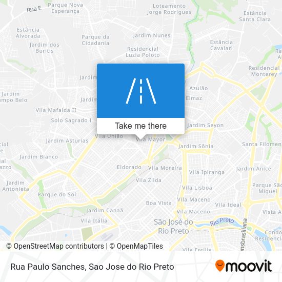 Rua Paulo Sanches map