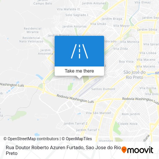 Rua Doutor Roberto Azuren Furtado map
