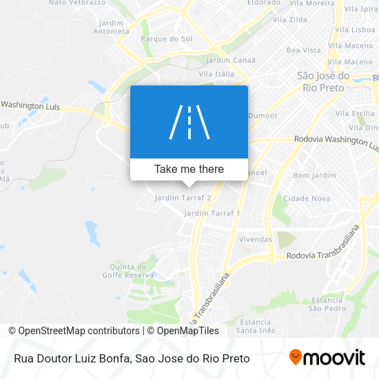Rua Doutor Luiz Bonfa map