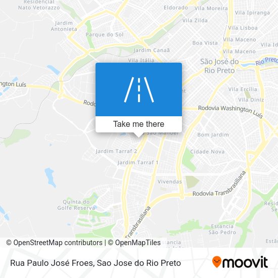 Rua Paulo José Froes map