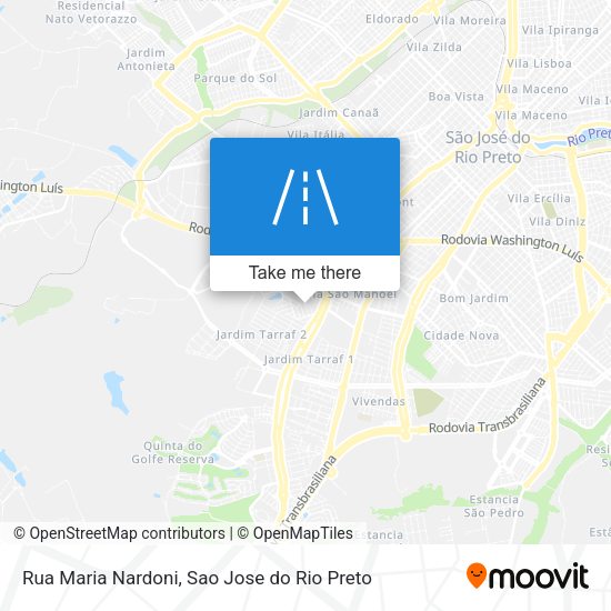 Rua Maria Nardoni map