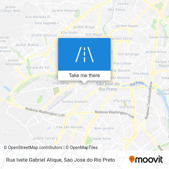 Rua Ivete Gabriel Atique map