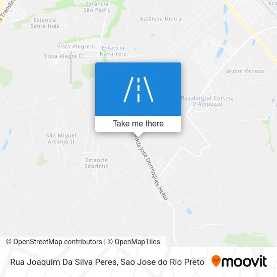 Rua Joaquim Da Silva Peres map