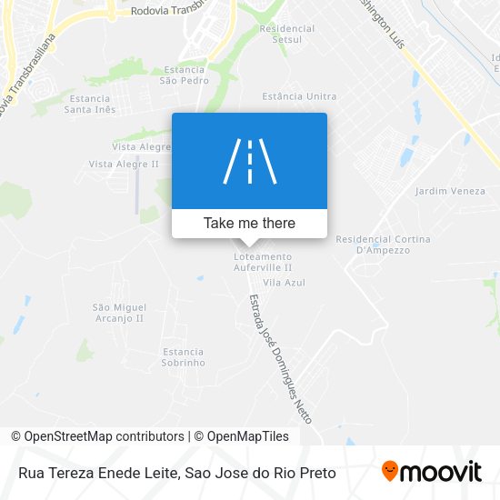 Rua Tereza Enede Leite map