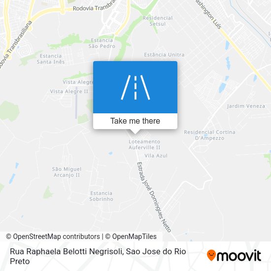 Rua Raphaela Belotti Negrisoli map